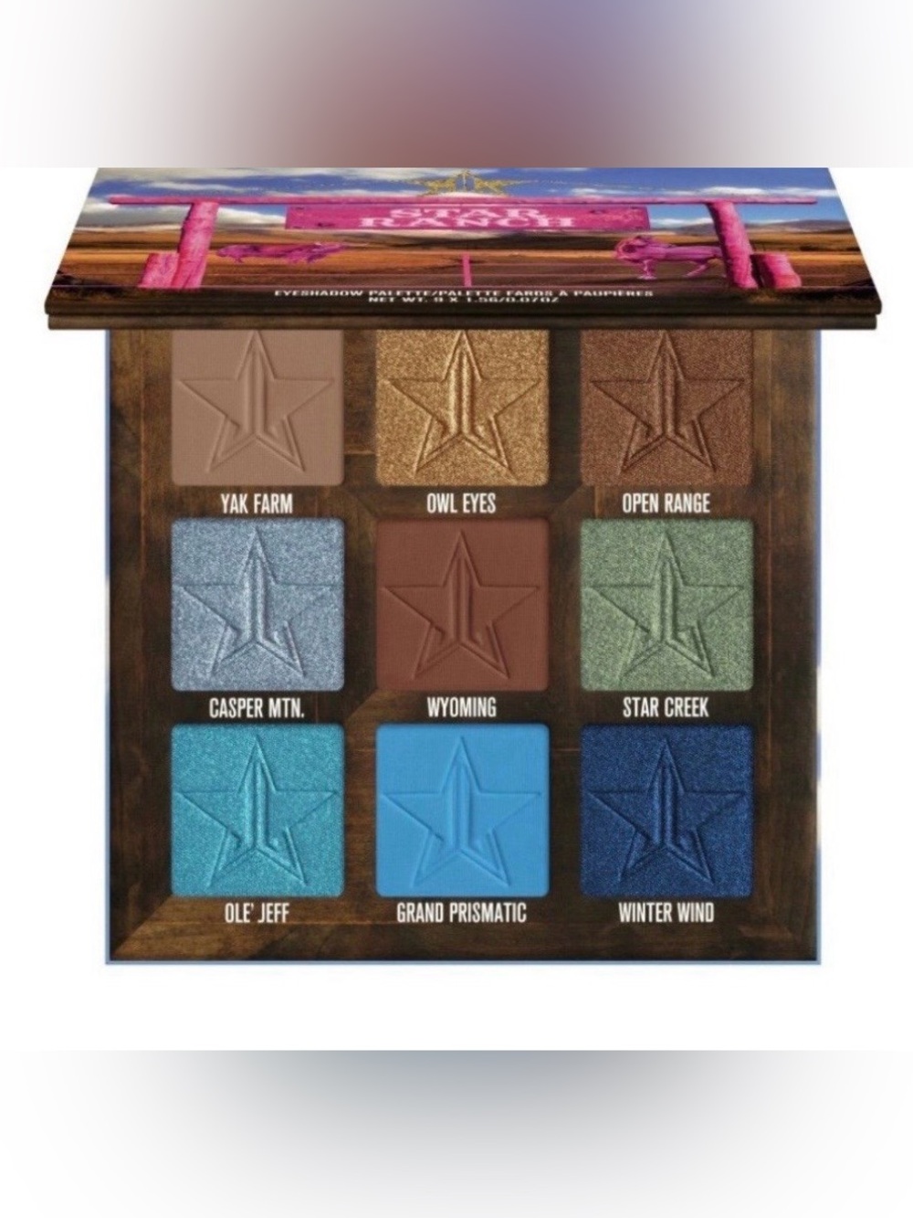 Jeffree Star Star Ranch BNIB. 9 Pan Palette